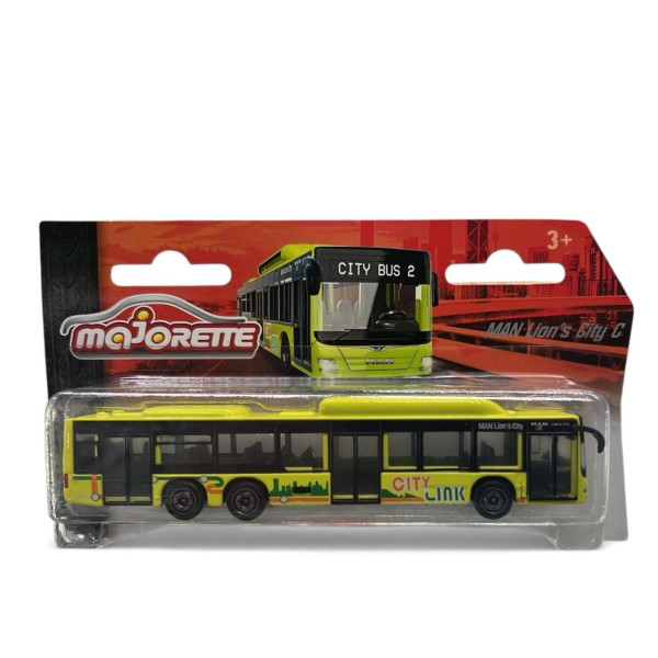 MAN LION`S CITY C YELOW - MAJORETTE